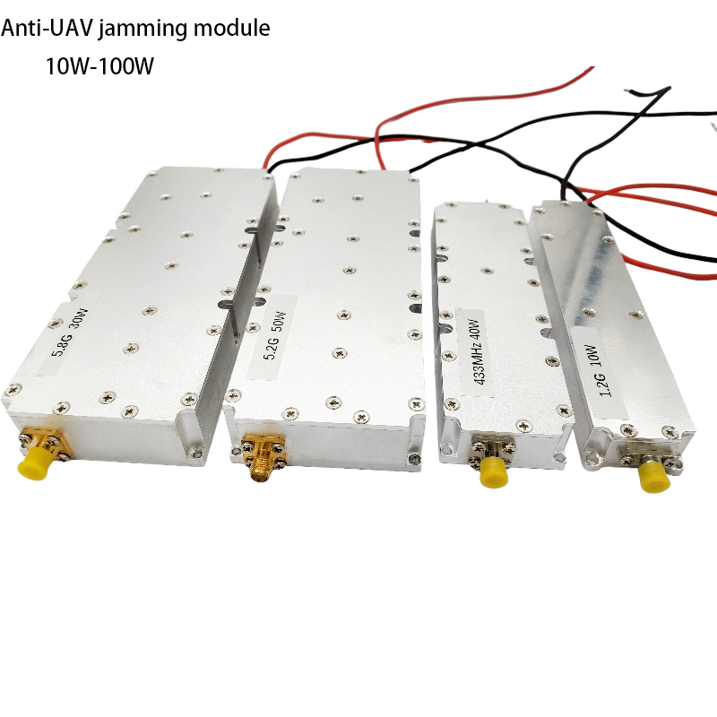 1000-1200mhz 50W GAN drone detection signal jammer module anti-FPV system anti-drone system jammers