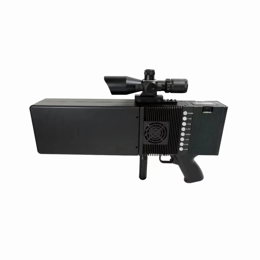 6 Channel Handy handheld jammer anti-drone signal jammer gun
