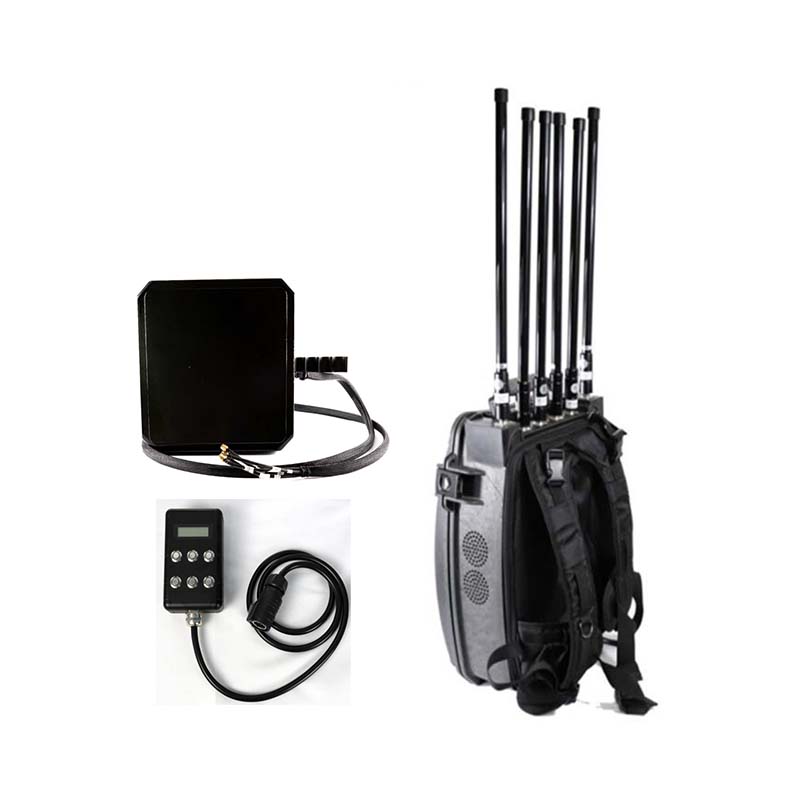 8-channel backpack jammer Anti-drone jammer Full band jammer