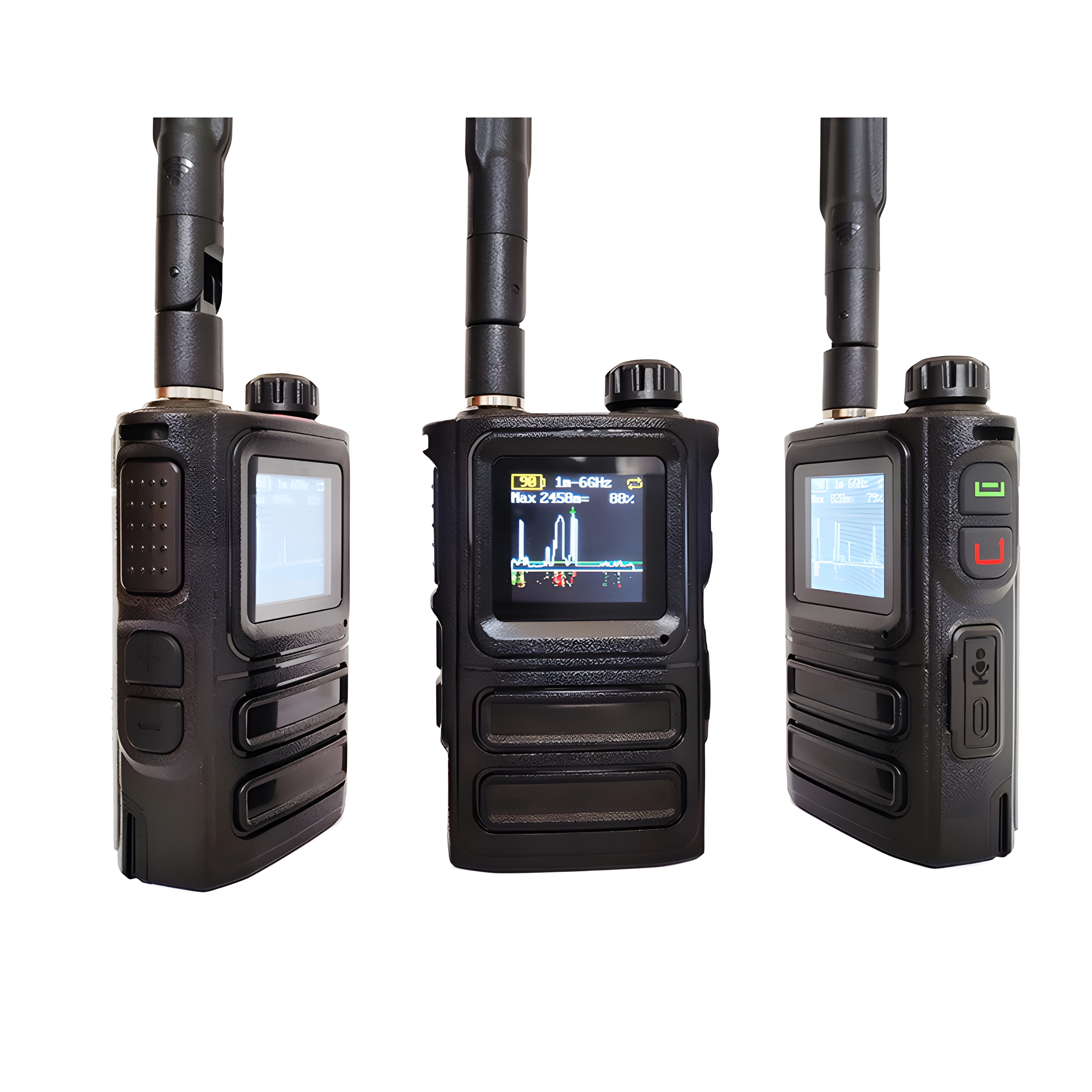 300-6000mhz S10  Handheld convenient drone detector 360 Degree  Drone Detector Anti-UAV System Detection